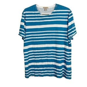 Burberry Brit Stripped Short Sleeve T-Shirt Tee